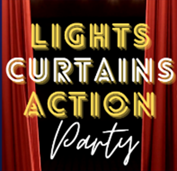 Lights curtains action party