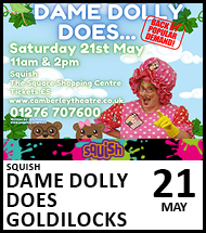 Booking link for Dame Dolly Does Goldilocks
