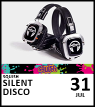 Booking link for Silent Disco July 31
