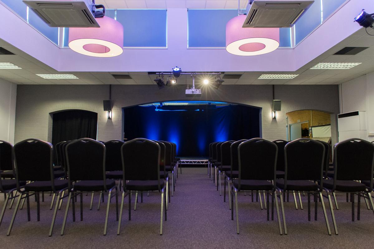 Image of Function Room with theatre style seating