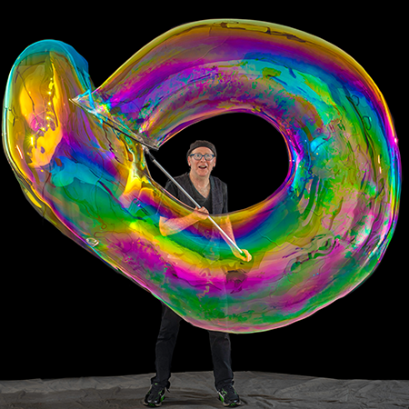 The Amazing Bubble Man event image