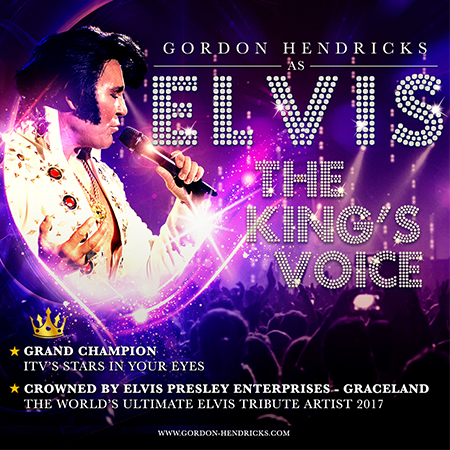 Gordon Hendricks as Elvis - The King's Voice 