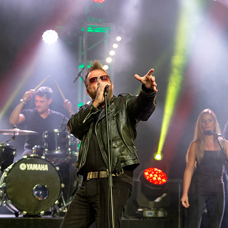 The Power Ballad Show performing at Camberley Theatre