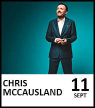 Booking link for Chris McCausland on 11 September 2024