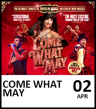 Booking link for Come What May on 2 April 2023