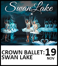Booking link for Crown Ballet: Swan Lake on 19 November 2022
