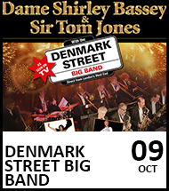 Booking link for Denmark Street Big Band on 9 October 2022
