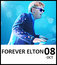 Booking link for Forever Elton on 8 October 2022