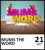 Booking link for Mums The Word on 21 October 2022