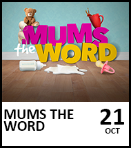 Booking link for Mums The Word on 21 October 2022