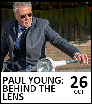 Booking link for Paul Young on 26 October 2023
