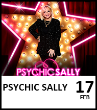 Booking link for Psychic Sally on 17 February 2023