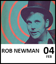 Booking link for Rob Newman on 4th February 2023