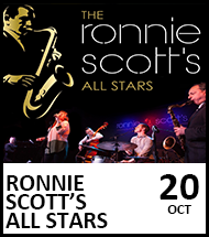 Booking link for Ronnie Scott’s All Stars on 20 October 2022