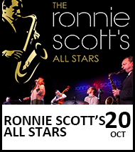 Booking link for Ronnie Scott’s All Stars on 20 October 2022
