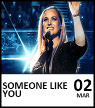 Booking link for Someone Like You on 2 March 2022