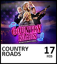 Booking link for Country Roads on 17 February 2023