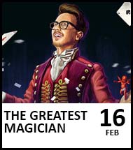 Booking link for The Greatest Magician on 16 February 2022