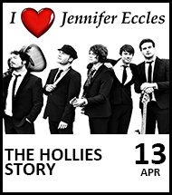 Booking link for The Hollies Story on 13 April 2023