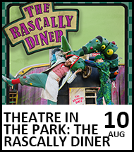 Booking link for The Rascally Diner on 10th August 2022