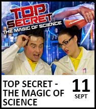 Booking link for The Magic of Science on 11 September 2022