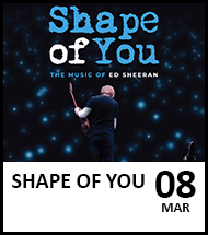 Booking link for Shape of You on 8th March 2024