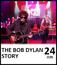 Booking link for The Bob Dylan Story on 24th June 2022