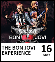 Booking link for Bon Jovi Experience event on 16 May 2024