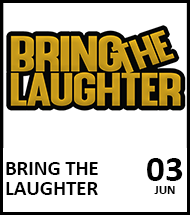 Booking link for Bring the Laughter on 3rd June 2022