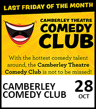 Booking link for Comedy Club on 28th October 2022