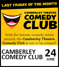 Booking link for Comedy Club on 24 June 2022