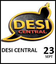 Booking link for Desi Central on 23rd September 2022