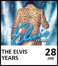 Booking link for The Elvis Years on 28th January 2022