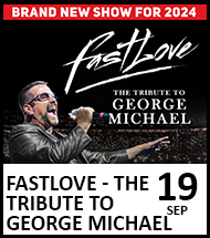 Booking link for Fastlove - The Tribute to George Michael on 19 September 2024