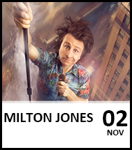 Booking link for Milton Jones on 2nd November 2022