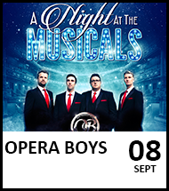 Booking link for Opera Boys on 8 September 2022