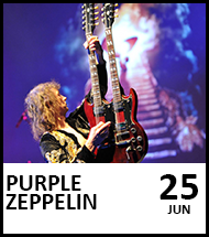 Booking Link for Purple Zeppelin on 25th June 2022