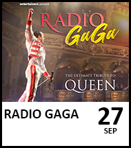 Booking Link for Radio GaGa - Friday 27 September 2024