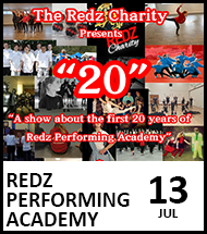 Booking link for Redz Performing Academy - 13 July 2024
