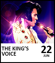 Booking link for The King's Voice on 22 June 2024