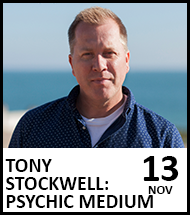 Booking link for Tony Stockwell: Psychic Medium - 13 November 2024
